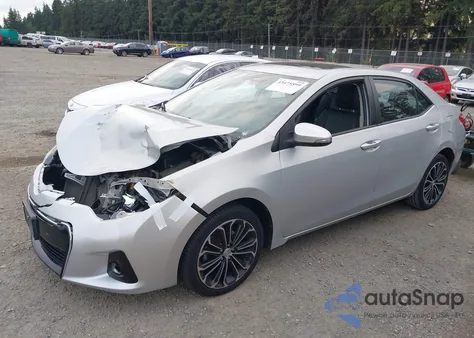 2014 Toyota Corolla S Plus из США, поврежденный, VIN 2T1BURHE5EC125915